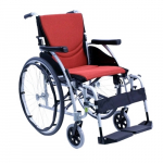 18" Ergonomic Wheelchair, Orange