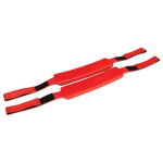 Head Immobilizer Replacement Straps Red