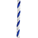Floating Rope Royal Blue White 1/2"
