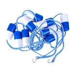 Pool Divider Rope & Float Kit Royal Blue White 16'