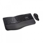 Pro Fit Ergo Wireless Keyboard and Mouse, Black