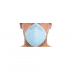 Standard Cone-Style Surgical Mask, Blue