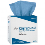 Kimtech Prep Kimtex Wiper, Blue, 8.8" x 16.8"