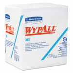 Wypall X60 Washcloth, White, 12.5" x 12"