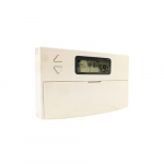 Low Voltage Thermostat, 24V LCD Display, White