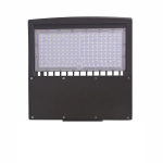 150W LED Shoebox Light Brown Housing