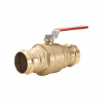 1-1/2" Forged No Lead Brass Ball Valve
