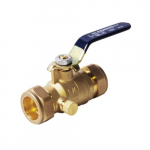 3/4" Pipe, Lead Free Brass Approved Ball Valve