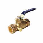1", Lead Free Brass UL, Approved Ball Valve