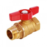 3/8" T-900NL No Lead Forged Brass Ball Valve