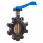 T-365AB Ductile Iron Lug Butterfly Valve, 2-1/2"