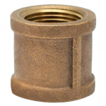 1" Threaded No Lead Cast Bronze Coupling