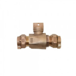 Ball Valve, 1-1/2" Pipe, 300 psi WOG Rating