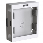White 4 RU Compact Edge Cabinet with Door
