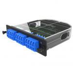 Q-Series Core Splice Cassette 24 Single Fiber