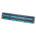 Clarity 6 19" x 3.5" 48-Port Category 6-Patch Panel