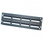 Clarity 6 19" x 5.25" 48-Port Category 6-Patch Panel