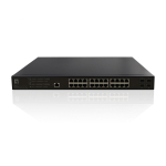 28-Port L2 Managed Gigabit PoE Switch Outputs 390W