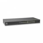 28-Port L3 Lite Managed Gigabit PoE Switch 185W