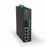 5-Port Fast Ethernet Switch Multi-Mode Fiber 2km