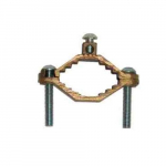 2" to 4" Adjustable Bronze Pipe Clamp
