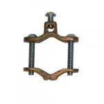 1/2" to 1" Adjustable Bronze Pipe Clamp