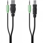 KVM Cable, Type A USB, DVI-D Male Digital Video