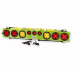 48" Wirelss Light Bar with Flashers, 2 Battery