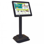 8.4" Customer Display Touch with Pole and Base