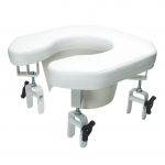 Multi-Position Open Padded Raised Toilet Seat