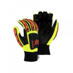 21242HY Knucklehead Mechanics Gloves, XXL