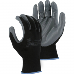 SuperDex Gray Nitrile Palm Dipped Glove XL