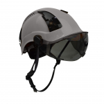 Type 2 Gray Safety Helmet with Tinted Visor