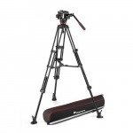 Fluid Video Head and Tripod with Spreader