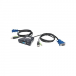 2-Port 1-Console USB Mini KVM Switch