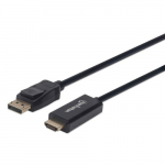 DisplayPort Male to HDMI Male 10' Cable, 1080p, 60Hz