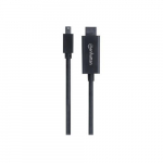 Mini DisplayPort Male to HDMI Male Cable, Black, 1.8m