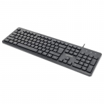 Wired Keyboard, 104 Keys, 1.4 m, USB-A Cable