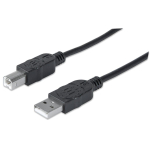 USB 2.0 Type A to USB Type B M M Cable, 3ft