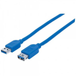 Type-A Male to Type-A Female 5 Gbps 3' Cable