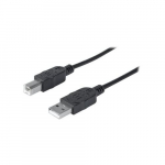 USB 2.0 Device Cable, USB Type A to USB Type B, 10ft