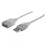 USB 2.0 Type-A Male to Type-A Female 6' Cable