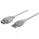 USB 2.0 Type-A Male to Type-A Female 10' Cable