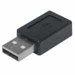 USB 2.0 Type-C Female to Type-A Male Adapter