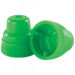 Green Plug Style Test Tube Cap Non-Sterile Closures