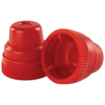 Red Plug Style Test Tube Cap Non-Sterile Closures