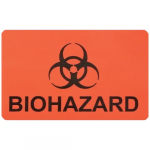 Biohazard 2.75"x1.75" Warning Label