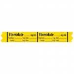 Induction Agent Label Tape "Etomidate _mg/ml"