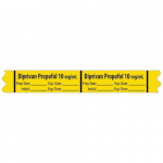Induction Agent Label Tape "Diprivan Propofol _10mg"