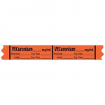 Muscle Relaxant Label Tape "Verconium _mg/ml"